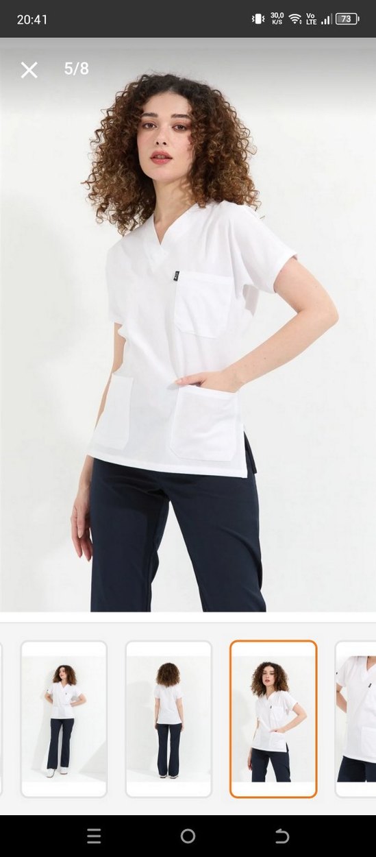 hemşire staj scrubs takim - Görsel 5