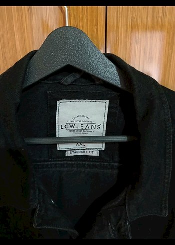 lcw Siyah Denim Erkek Ceket - Görsel 6