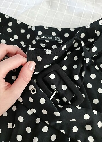 Stradivarius Stradivarius kemerli bol şort
