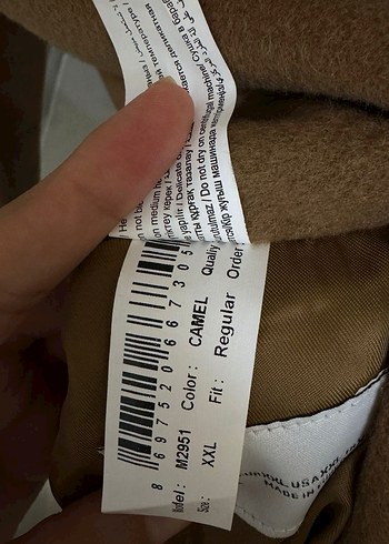 Bej Süet Düğmeli Erkek Midi Kaban - Görsel 5