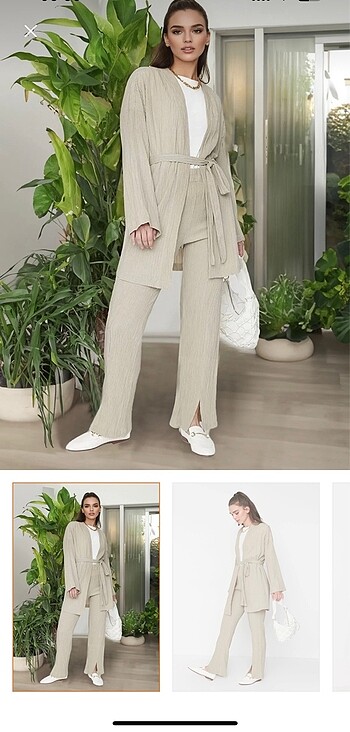 Kimono pantolon takım