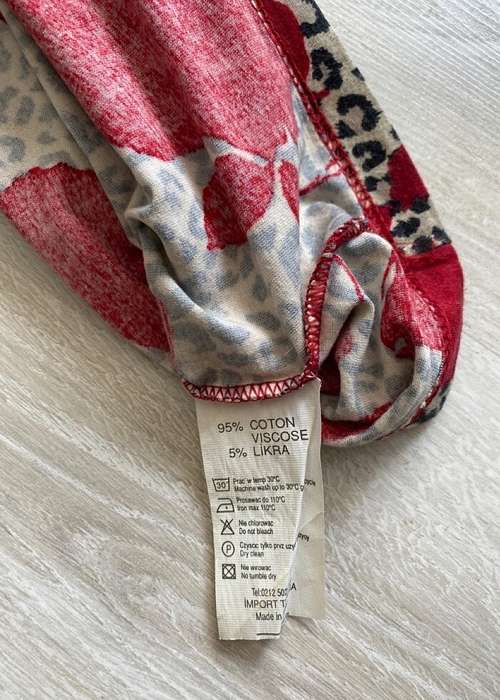 Askılı penye bluz - Görsel 3