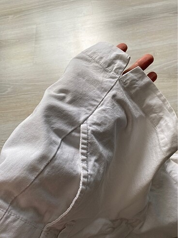 Beyaz kısa bayan şort - Görsel 7