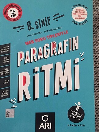 #8.sınıf Paragrafın ritmi