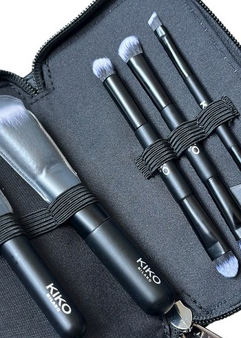 Kiko Milano Siyah Makyaj Fırça Seti - Görsel 2