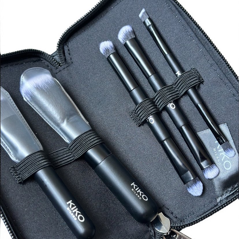 Kiko Milano Siyah Makyaj Fırça Seti - Görsel 2