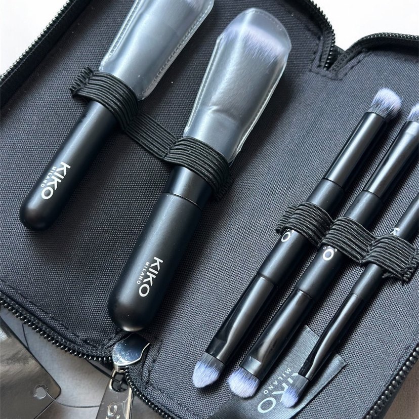Kiko Milano Siyah Makyaj Fırça Seti - Görsel 3