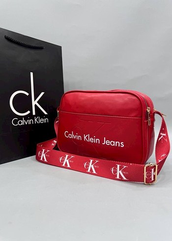 Calvin Klein Calvin Klein Jeans Renkli Deri Kadın Çapraz Çanta