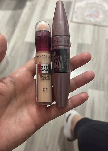 Maybelline Kapatıcı ve Maskara Seti