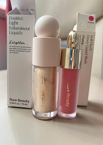 Rare Beauty Likit Aydınlatıcı ve Allık Seti