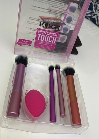 Profesyonel Dokunuş Makyaj Fırça Seti Mor - Görsel 3