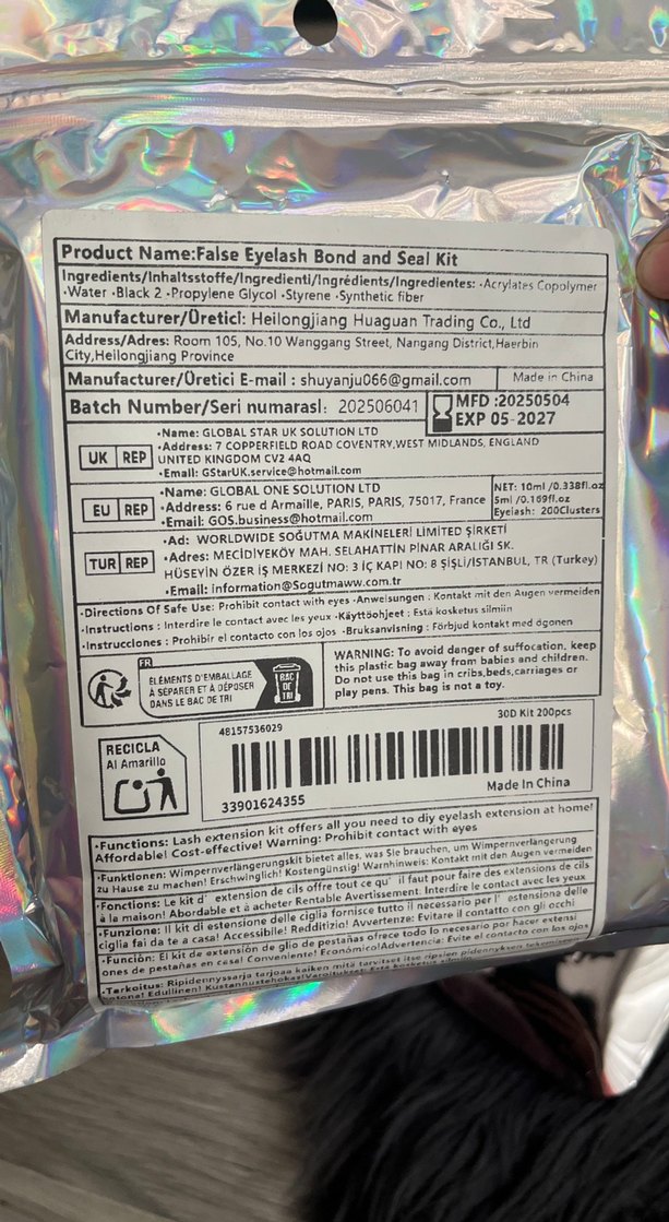 Pastel Pembe Takma Kirpik Seti - Görsel 2