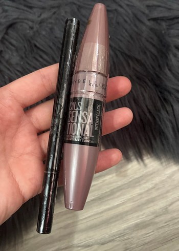 Maybelline maskara ve Eyeliner - Görsel 3