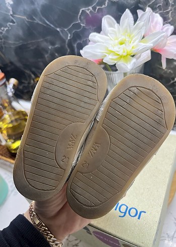 Bej Erkek Bebek zara Ayakkabısı Velcro - Görsel 8