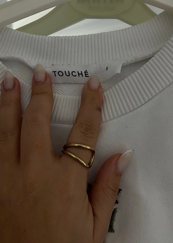 Nakış İşlemeli Beyaz Kadın kazak - Görsel 3