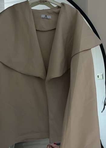 Drapeli Bej alt-üst takım - Görsel 6