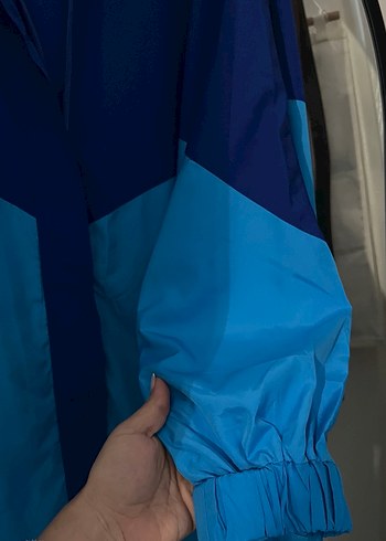 Kadın Mavi Mini Ceket - Görsel 3