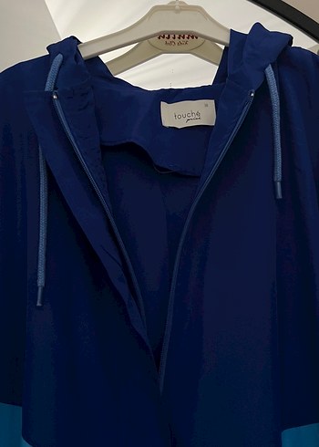 Kadın Mavi Mini Ceket - Görsel 2