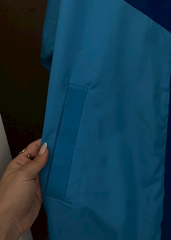 Kadın Mavi Mini Ceket - Görsel 6