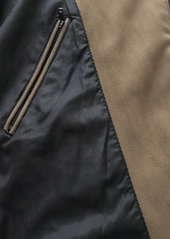 Bej Süet  Ceket - Görsel 3