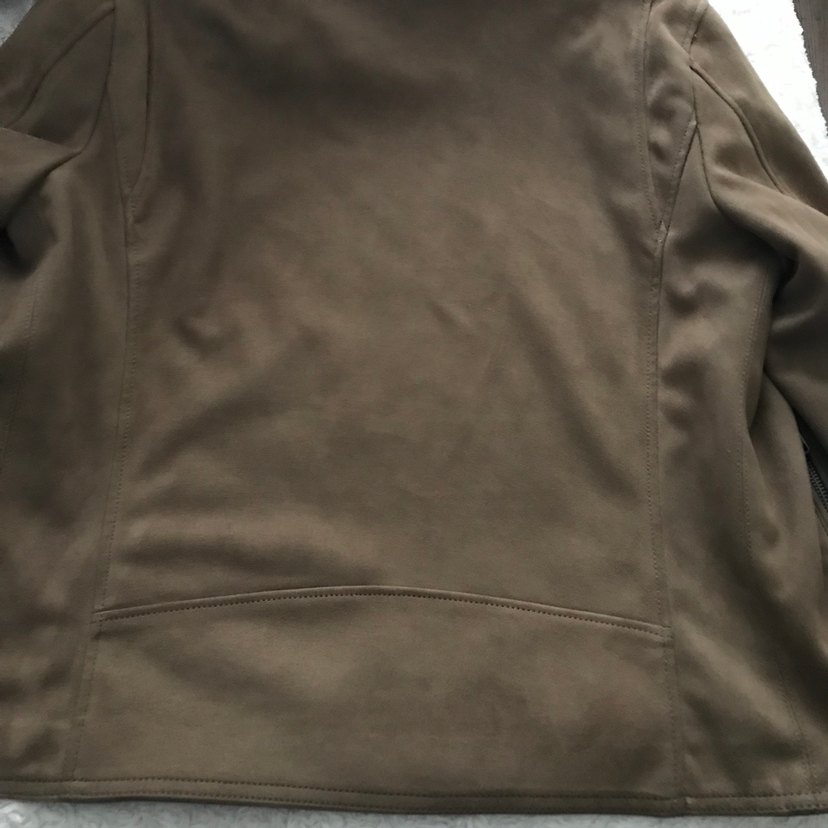 Bej Süet  Ceket - Görsel 4