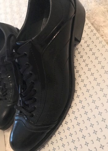 JAKAMEN Siyah Erkek Klasik Bağcıklı Ayakkabı - Görsel 3