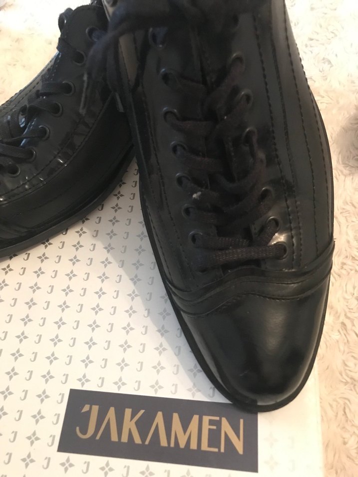 JAKAMEN Siyah Erkek Klasik Bağcıklı Ayakkabı - Görsel 2