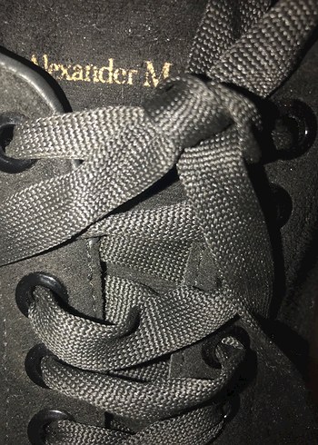 Alexander McQueen Siyah Erkek Sneakers - Görsel 2