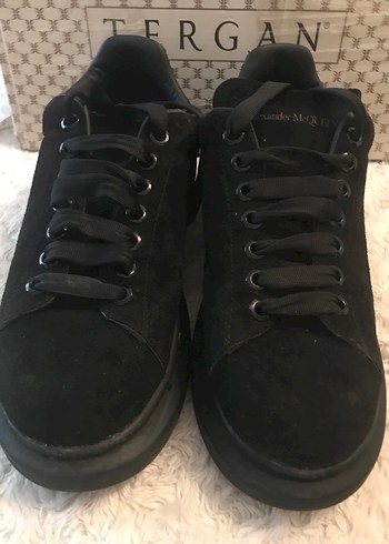 Alexander McQueen Siyah Erkek Sneakers - Görsel 6