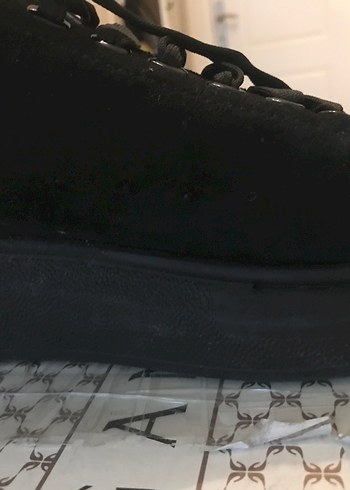 Alexander McQueen Siyah Erkek Sneakers - Görsel 4