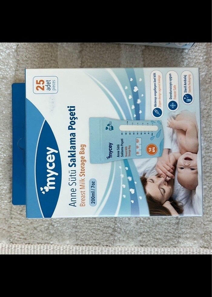 Mycey süt saklama poşeti - Görsel 2