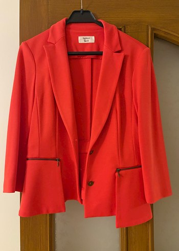Network Kırmızı Kadın Blazer Ceket