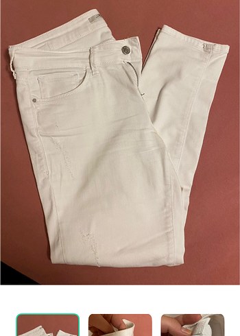 Mavi Jeans Beyaz Jean Pantolon