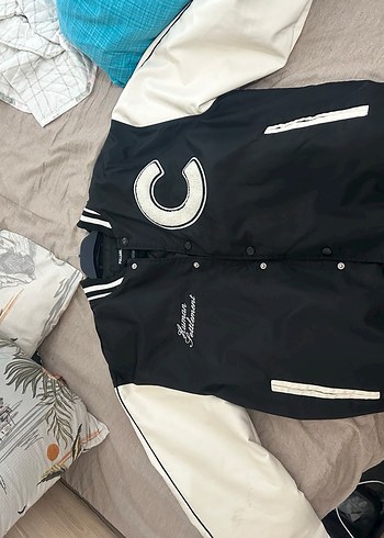 Pull and bear bomber ceket - Görsel 4