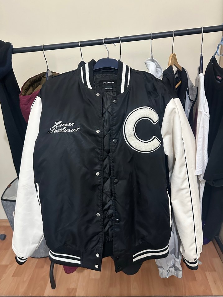 Pull and bear bomber ceket - Görsel 2