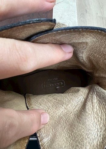 Coach kalın topuklu bot - Görsel 3