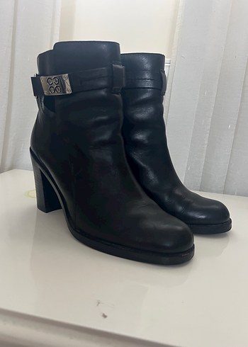 Coach kalın topuklu bot - Görsel 7