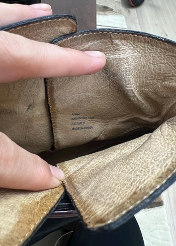 Coach kalın topuklu bot - Görsel 4