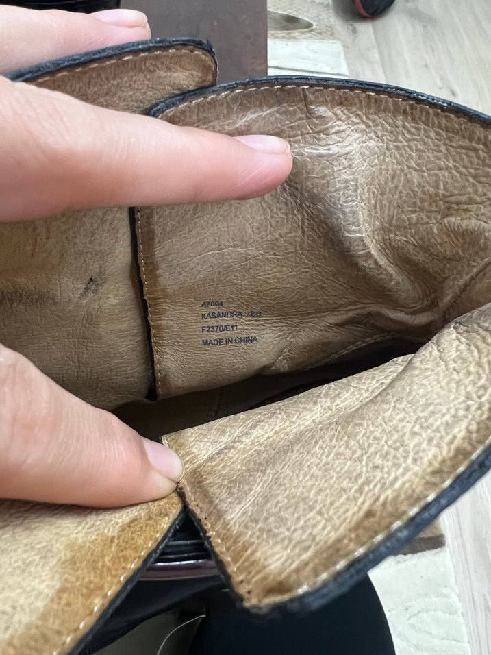 Coach kalın topuklu bot - Görsel 4