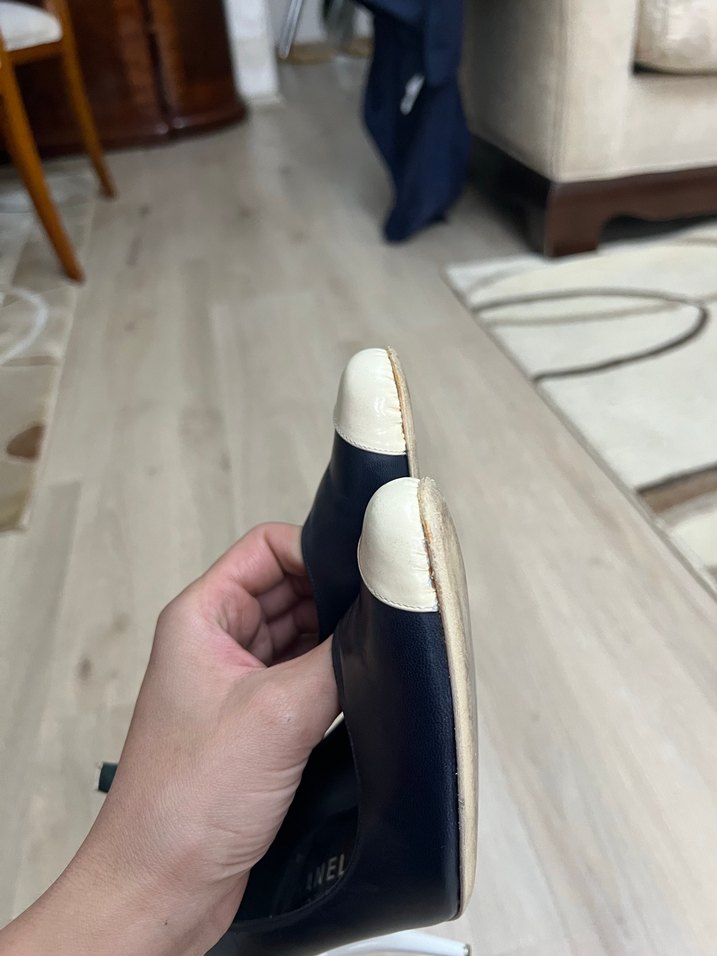 Channel topuklu ayakkabı - Görsel 4