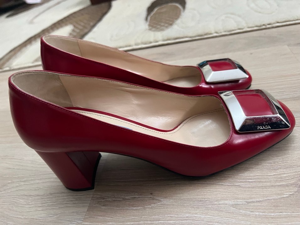 Prada topuklu ayakkabı - Görsel 2