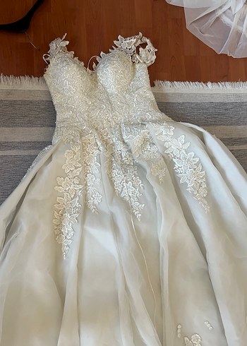 Mesemias prenses model gelinlik - Görsel 9