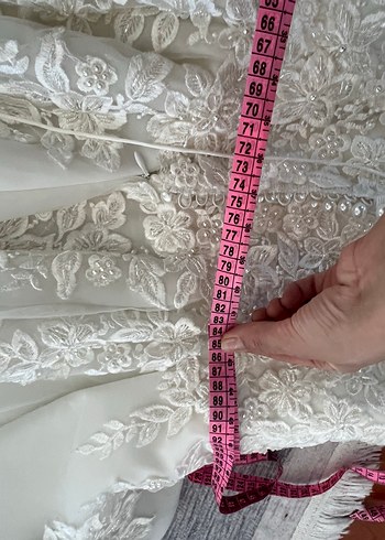 Mesemias prenses model gelinlik - Görsel 7