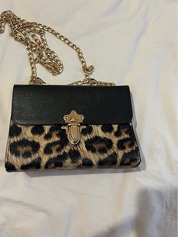 Leopar kadın çanta