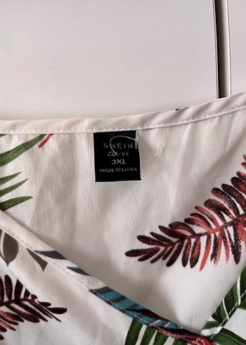 Kadın Beyaz Bohem Kısa Askılı Tulum - Görsel 6