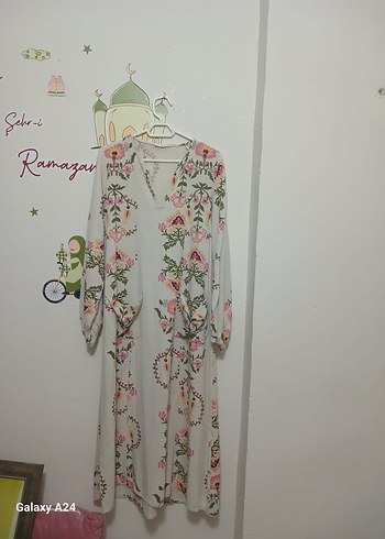 Diğer Bohem Stil Baskılı Hamile Tunik