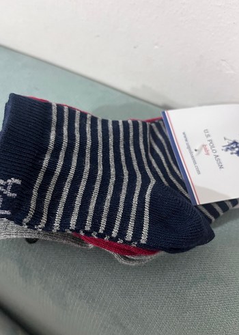 Çizgili Baskılı Erkek Çorapları - Görsel 2