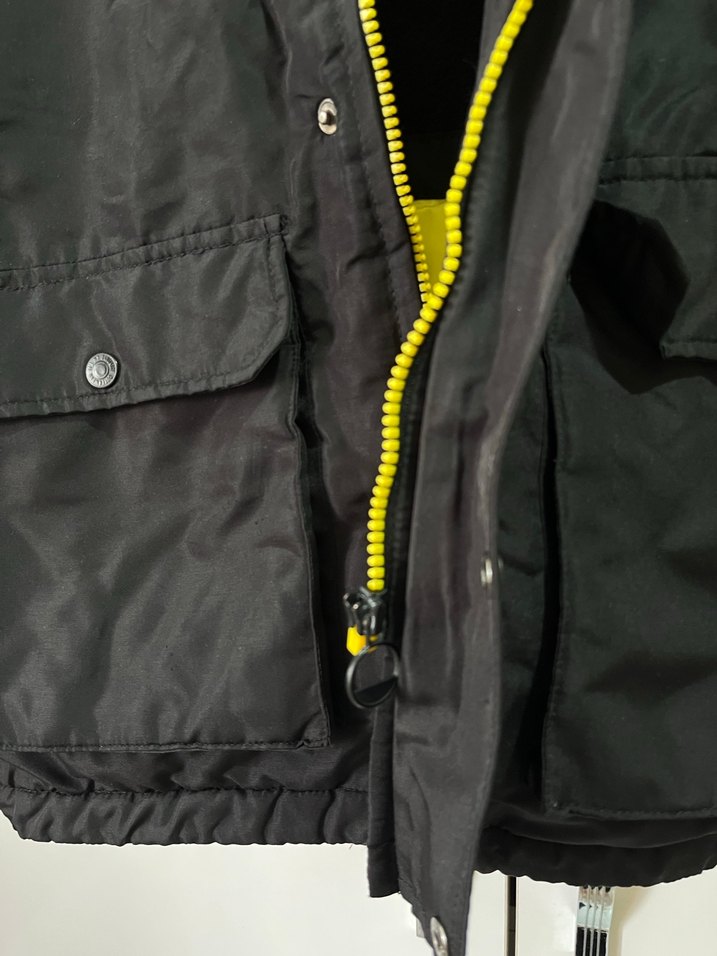 Gri Fermuarlı Mont - Görsel 4