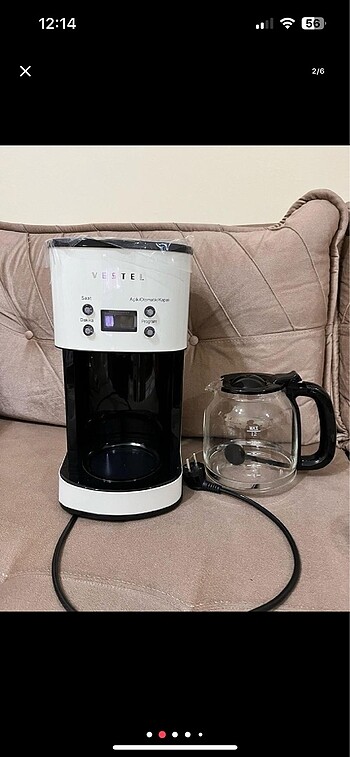 Vestel Vestel filtre kahve makinesi