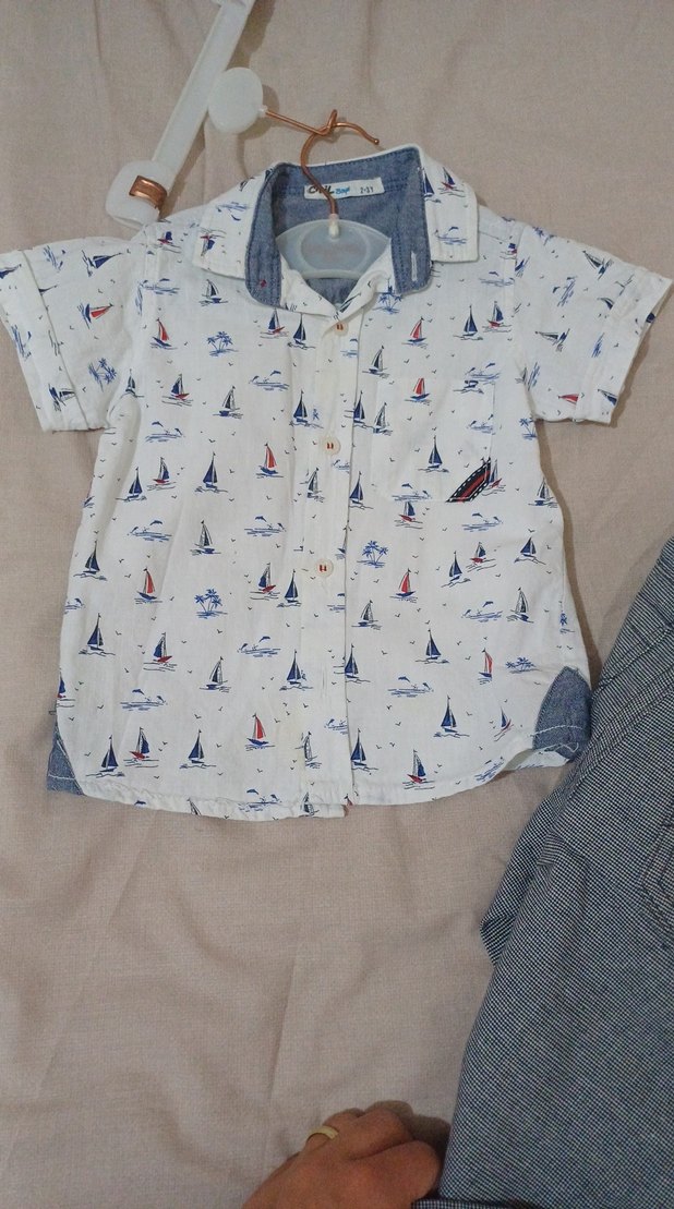 Gri Erkek Çocuk Regular Fit Kot Pantolon - Görsel 3